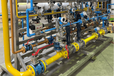 Multi fuel skid DWS multi fuel skid installation of dws